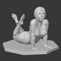 Mô hình 3D Ada Wong từ Resident Evil - Thumbnail 2