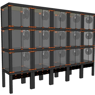 Ikea Lack 3D Print Farm - Hệ thống tủ quây máy in modular