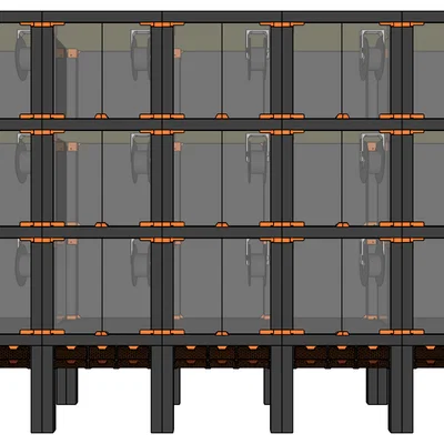 Ikea Lack 3D Print Farm - Hệ thống tủ quây máy in modular