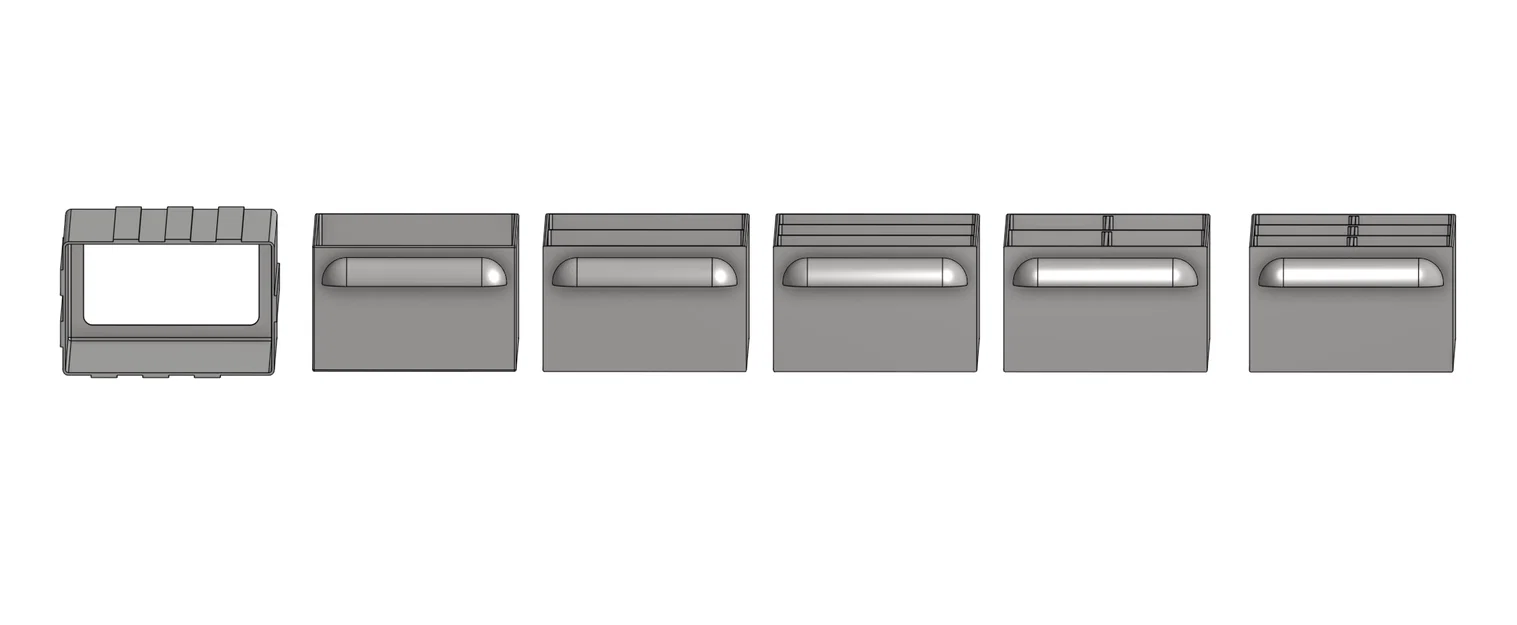 Hệ thống ngăn kéo mô-đun (Modular Drawer System) in 3D đa năng - Image 8