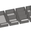 Hệ thống ngăn kéo mô-đun (Modular Drawer System) in 3D đa năng - Thumbnail 9