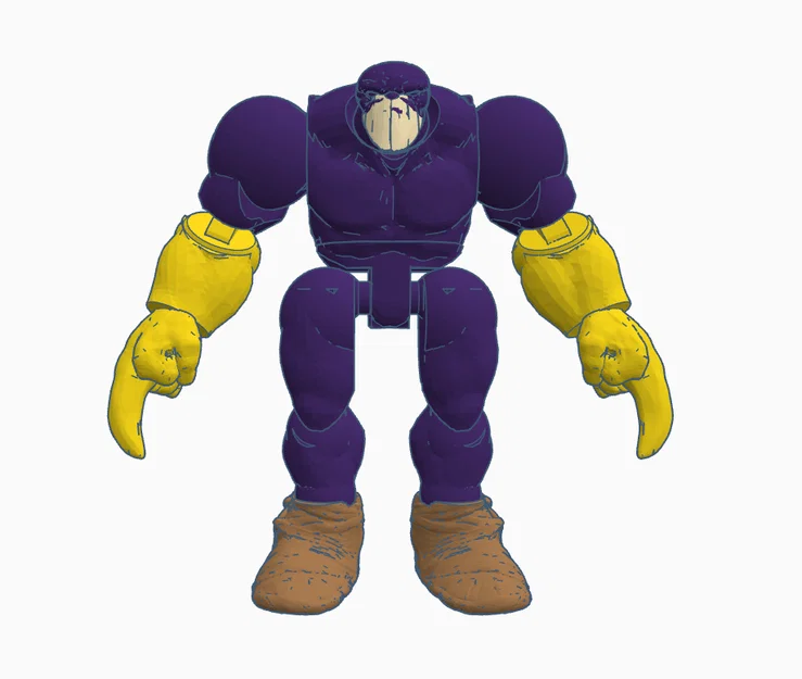 Mô hình nhân vật The Maxx Action Figure khớp nối linh hoạt - Image 1