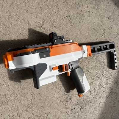 Strix: Súng bắn mút xốp Brushless Foam Dart Blaster
