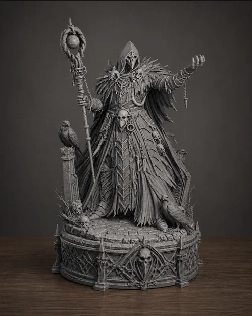 Raven Necromancer - Pháp Sư Chiêu Hồn Hắc Ám - Image 1