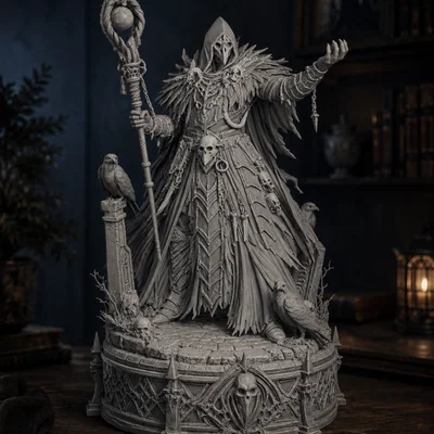 Raven Necromancer - Pháp Sư Chiêu Hồn Hắc Ám