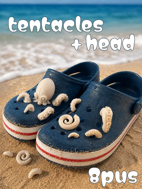 Mô hình Clog Charms Bạch tuộc (OCTOpus) - Image 1
