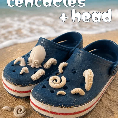 Mô hình Clog Charms Bạch tuộc (OCTOpus)