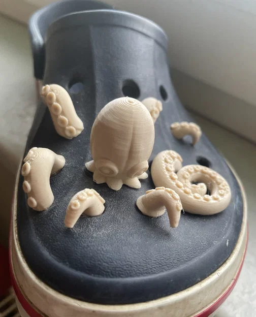 Mô hình Clog Charms Bạch tuộc (OCTOpus) - Image 2