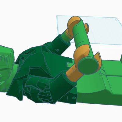 Giá treo giấy vệ sinh phiên bản Halo (Lego style)