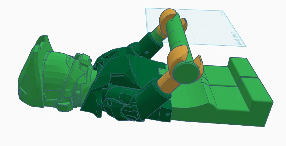 Giá treo giấy vệ sinh phiên bản Halo (Lego style) - Image 2