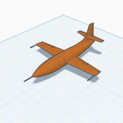 Mô hình máy bay ném bom (Bombardovaci) in 3D chi tiết