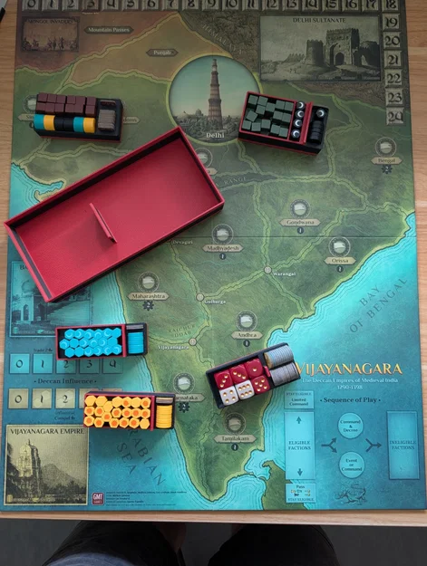 Khay Đựng Linh Kiện Board Game Vijayanagara - Tối Ưu Hóa Bàn Chơi - Image 1