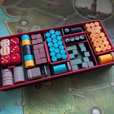 Khay Đựng Linh Kiện Board Game Vijayanagara - Tối Ưu Hóa Bàn Chơi