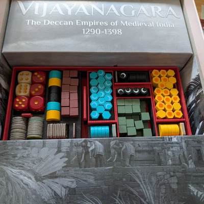 Khay Đựng Linh Kiện Board Game Vijayanagara - Tối Ưu Hóa Bàn Chơi