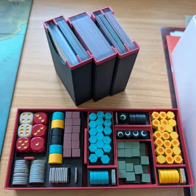 Khay Đựng Linh Kiện Board Game Vijayanagara - Tối Ưu Hóa Bàn Chơi
