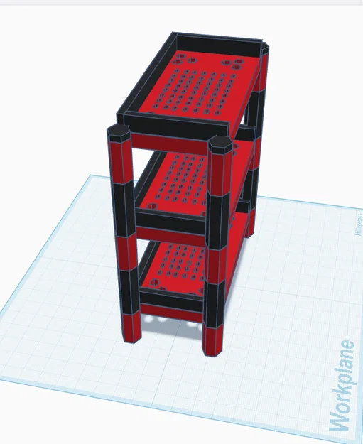 Kệ để đồ 3 tầng lắp ghép đa năng tiện ích - Image 4
