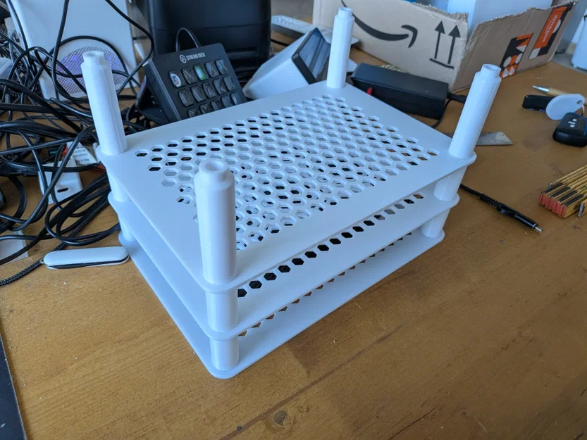 Giá đỡ 10 inch có thể xếp chồng (Mini Rack) cho góc làm việc - Image 2