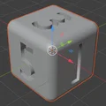 Mô hình xúc xắc đánh số 3D đơn giản dễ in - Thumbnail 1