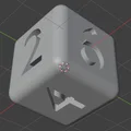 Mô hình xúc xắc đánh số 3D đơn giản dễ in - Thumbnail 2