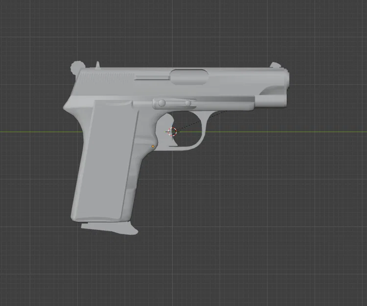 Mô hình súng ngắn Zastava Pistol - File in 3D chi tiết, sắc nét - Image 1