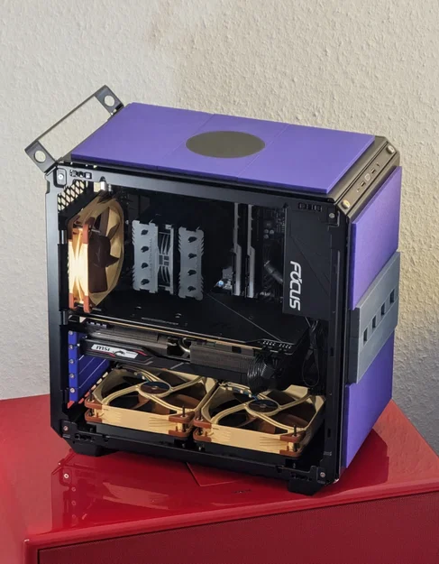 Coolermaster QUBE 500 GameQube - Bộ ốp trang trí phong cách máy chơi game - Image 1