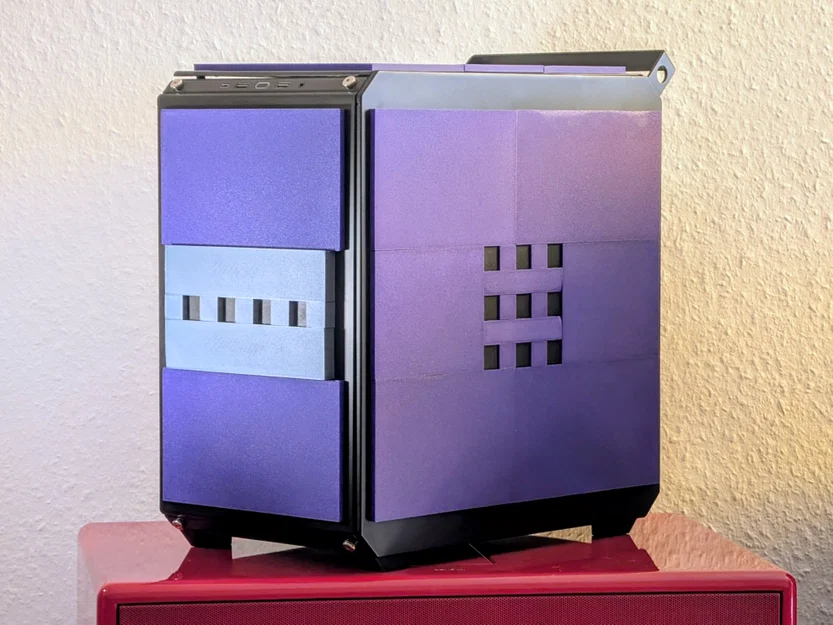 Coolermaster QUBE 500 GameQube - Bộ ốp trang trí phong cách máy chơi game - Image 2