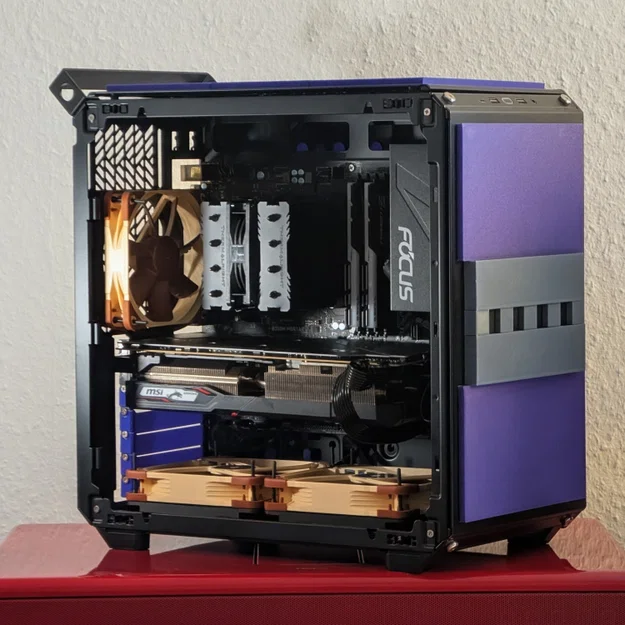 Coolermaster QUBE 500 GameQube - Bộ ốp trang trí phong cách máy chơi game - Image 5
