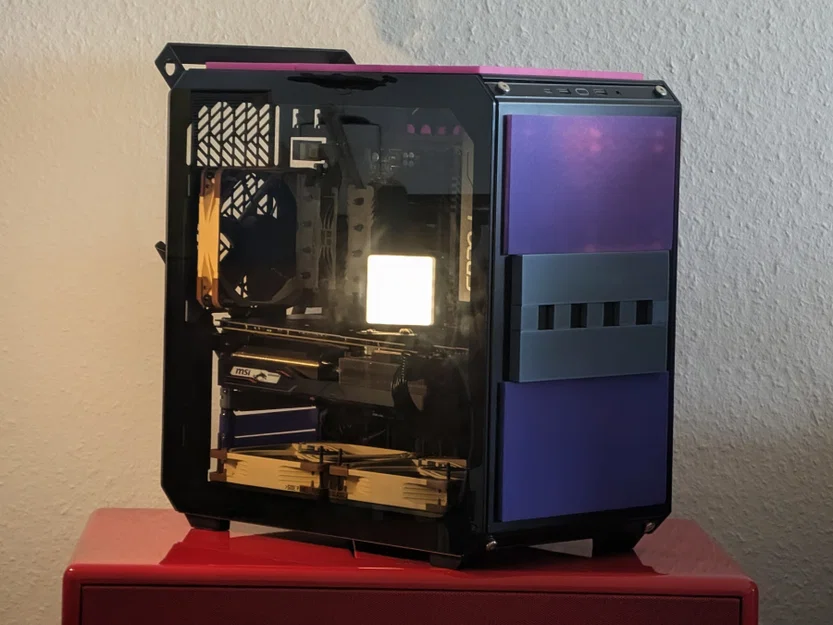 Coolermaster QUBE 500 GameQube - Bộ ốp trang trí phong cách máy chơi game - Image 6