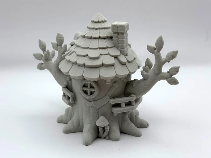 Woodland Treehouse – Mô hình nhà cây rừng thần tiên - Image 3