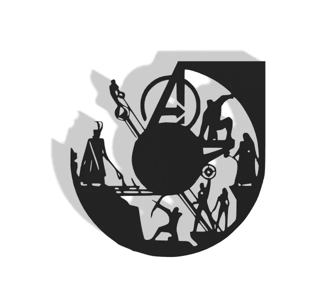 Mô hình trang trí tường Marvel Decor độc đáo cho fan siêu anh hùng - Image 1