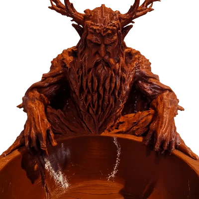 Chậu Cây Vệ Thần Rừng Xanh (The Forest Guardian Planter)