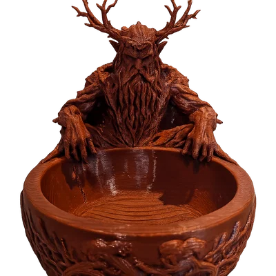 Chậu Cây Vệ Thần Rừng Xanh (The Forest Guardian Planter)