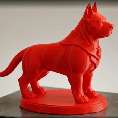 Mô hình 3D Chó Hộ Vệ (Guardian Dog)