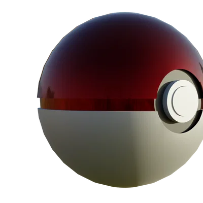 Móc khóa Poké Ball - Mô hình in 3D