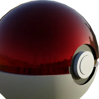 Móc khóa Poké Ball - Mô hình in 3D