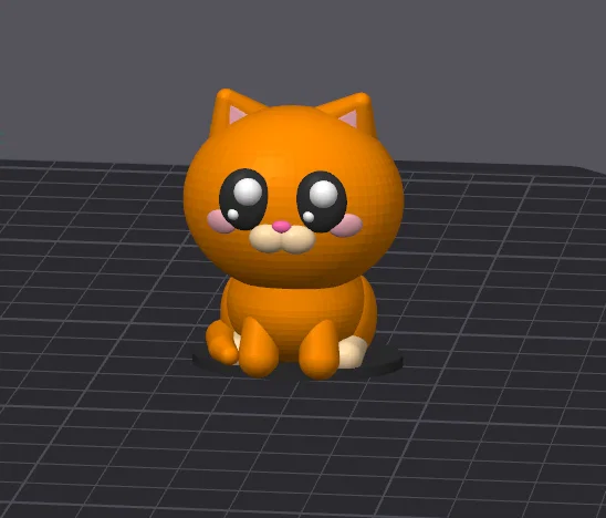 Mô hình Mèo Chibi – Người bạn đồng hành dễ thương trên bàn làm việc - Image 1