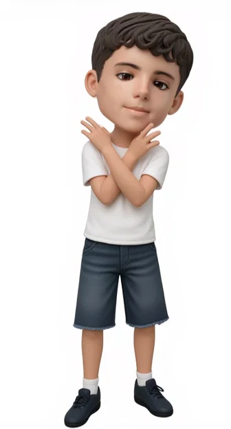 Mô hình 3D nhân vật hoạt hình Guim - File in 3D dễ thương - Image 1