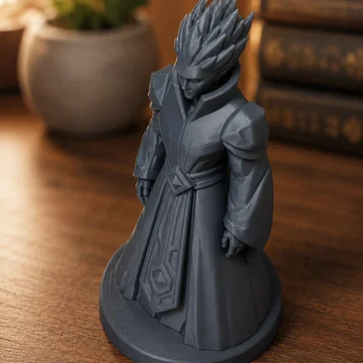 Elemental Sorcerer – Mô hình nhân vật giả tưởng tối ưu cho in 3D