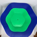 Chậu cây đa diện dáng vát (206mm) - Thumbnail 2