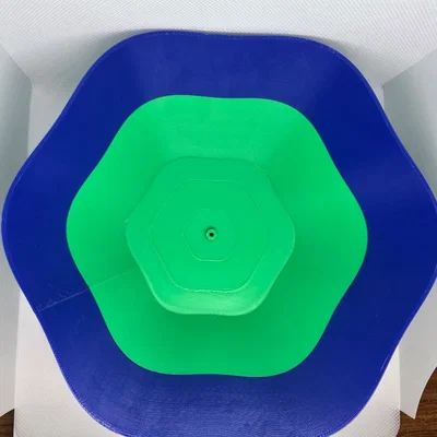 Chậu cây đa diện dáng vát (206mm)