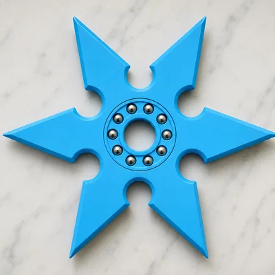 Mô hình phi tiêu Shuriken Fidget Spinner in 3D độc đáo
