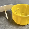 Nắp đậy hộp đấu nối điện 92mm (tương thích hộp 48mm) - File in 3D - Thumbnail 2