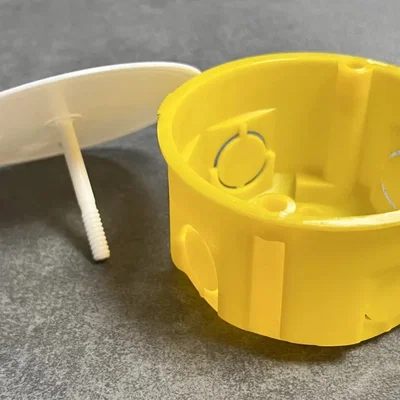 Nắp đậy hộp đấu nối điện 92mm (tương thích hộp 48mm) - File in 3D