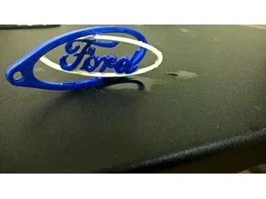 Móc khóa Ford in 3D độc đáo - Phụ kiện nhỏ gọn cho tín đồ xe hơi - Image 1