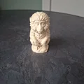 Mô hình chú khỉ nhỏ đáng yêu (Cute Sitting Monkey) - Thumbnail 2