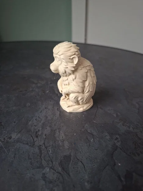 Mô hình chú khỉ nhỏ đáng yêu (Cute Sitting Monkey) - Image 6