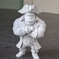 Mô hình Khỉ đột Cướp biển (Pirate Gorilla Miniature) - Thumbnail 1