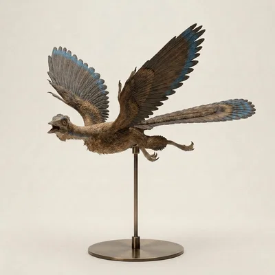 Mô hình 3D Archaeopteryx đẹp mắt cho người yêu khủng long