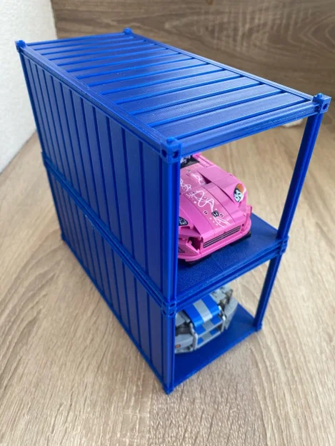 Kệ trưng bày Lego Speed Champions dạng container modular - Image 2