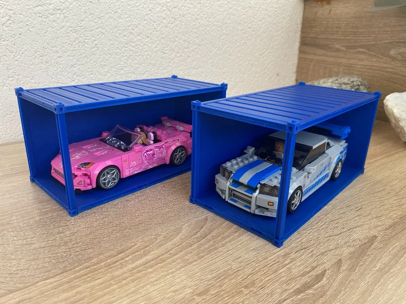 Kệ trưng bày Lego Speed Champions dạng container modular - Image 3